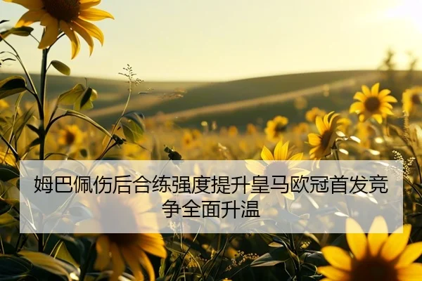 姆巴佩伤后合练强度提升皇马欧冠首发竞争全面升温
